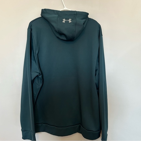 Under Armour | Hoodie | Size Mens L | Dark Blue/Green - Picture 2 of 8